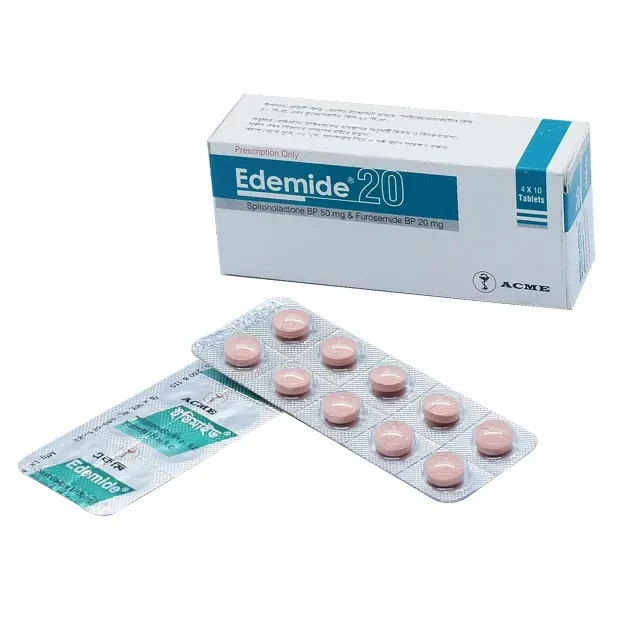 Tablet Edemide 20 mg+50 mg (40pcs)